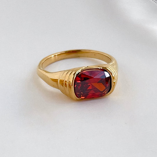 Bague héritage crimson