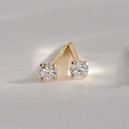 Petits boucles d'oreilles dorés Zeke
