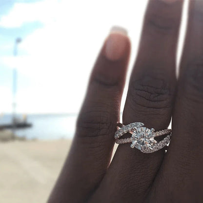 Bague ronde tressée Victorina