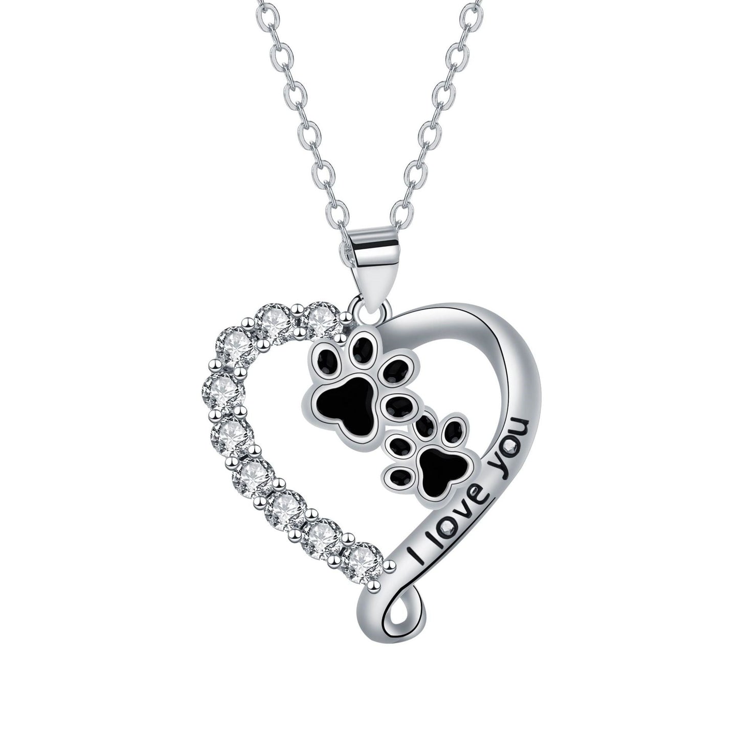 Collier Patte Pendentif Cœur