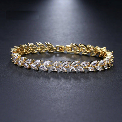 Bracelet feuille Jennie