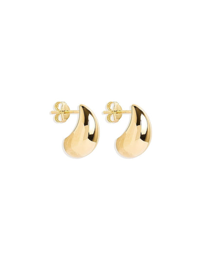 Boucles d'oreilles Mato Drop | Or Blanc