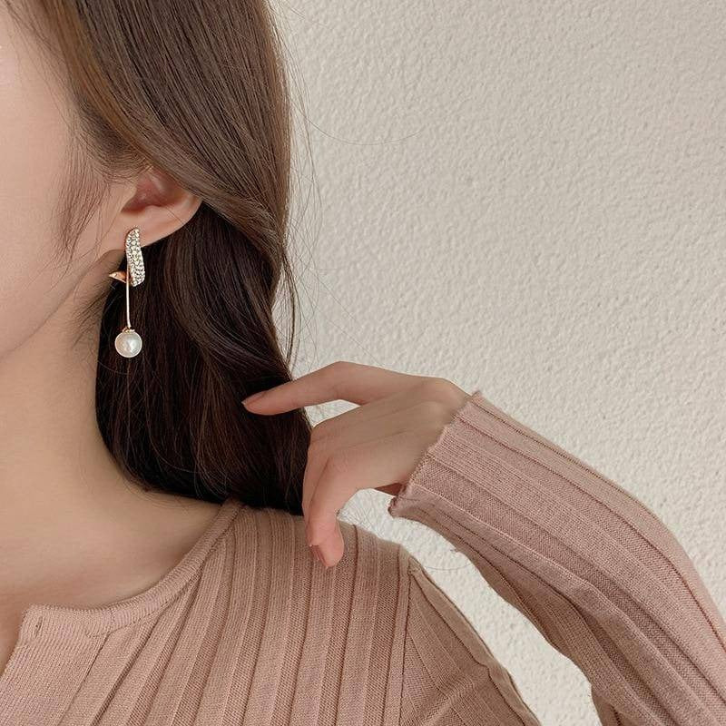 Boucles d'oreilles perles Alessandra