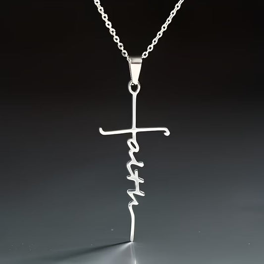 Collier pendentif Croix élégant