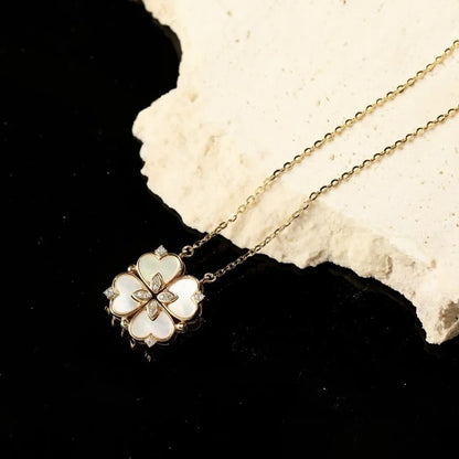 Collier musical trèfle