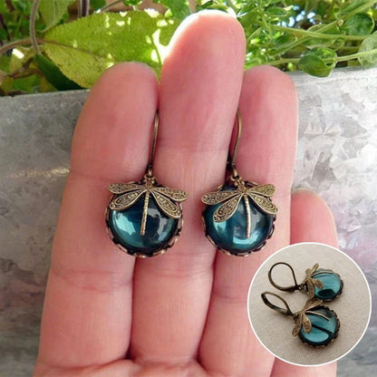 Magnifique Collier Libellule Vintage avec Boucles d'oreilles Offertes – Offre à Durée Limitée