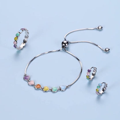 Bracelet Empreinte Patte en Argent Sterling – Taille Réglable