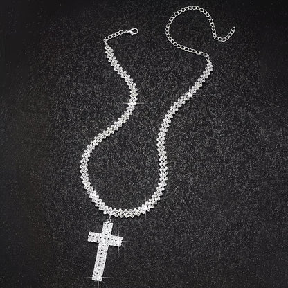 Collier multicouches à strass