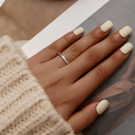 Bague avec Motif Patte en Argent Sterling