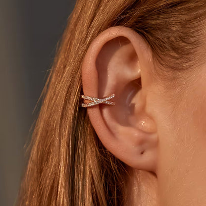 Bracelet d'oreille Croix sans perçage