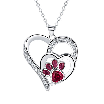 Collier Empreinte Patte Mignon