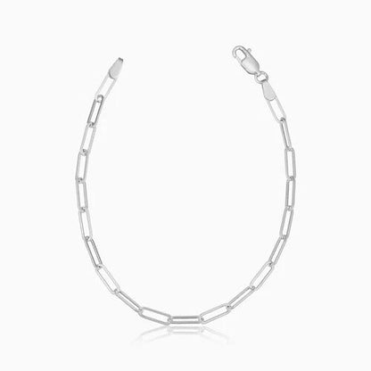 Bracelet Venice Link | Or Blanc