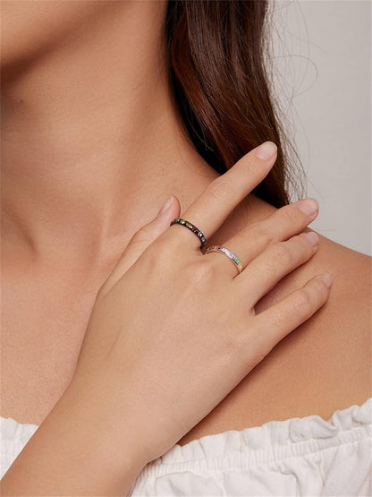 Bague avec Motif Patte en Argent Sterling