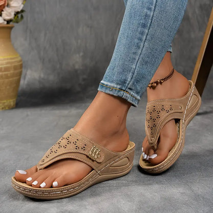 Paula – Sandales vintage avec design artisanal ethnique pour femme