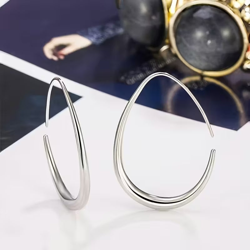 Boucles d'oreilles élégantes vintage en or