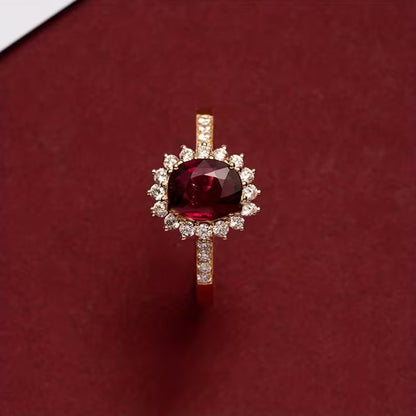 Empress Bague Rouge | Or