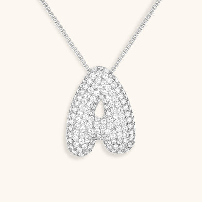 Collier initiale avec bulles Hailey