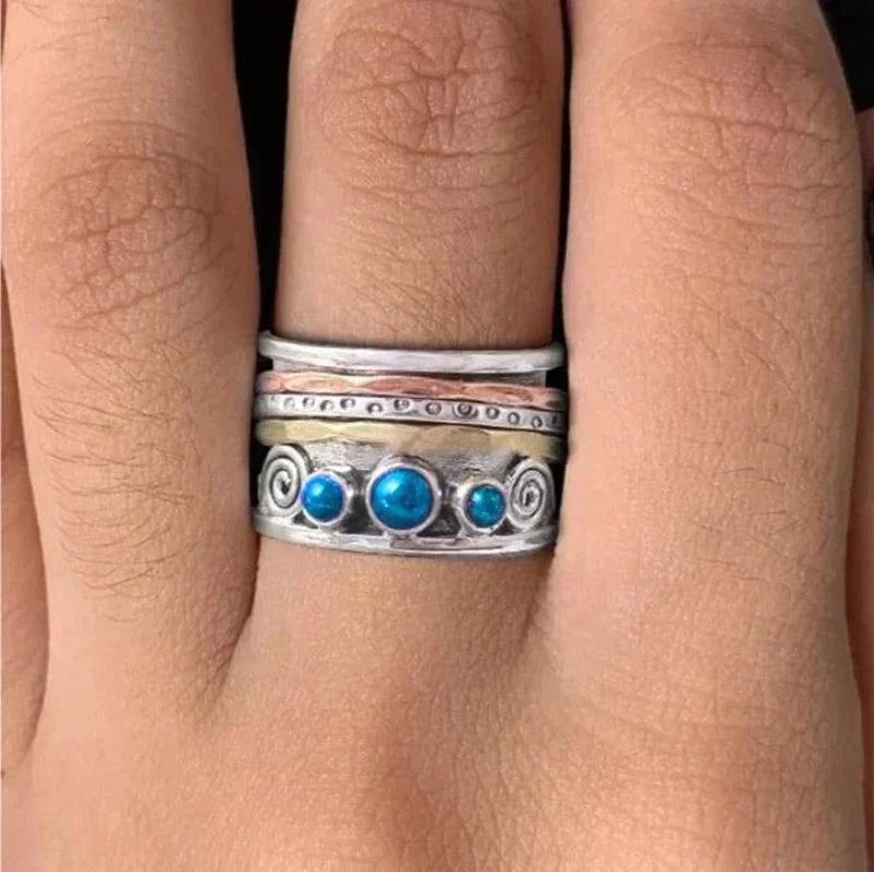 Bague de méditation Boho