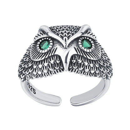 Bague Hibou Argent Sterling
