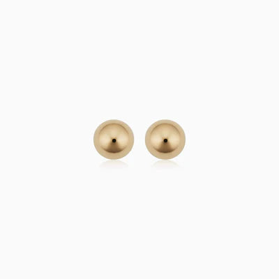 Boucles d'oreilles Have a ball studs | Or Blanc