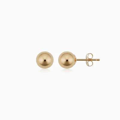 Boucles d'oreilles Have a ball studs | Or Blanc