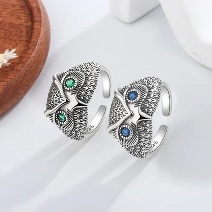 Bague Hibou Argent Sterling