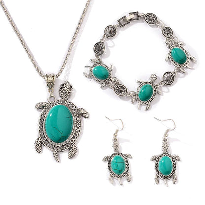 Coffret Bijou Tortue Turquoise
