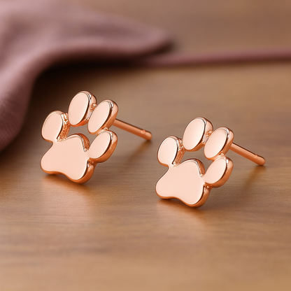 Boucles d'oreilles Patte Hypoallergéniques – En Acier Inoxydable