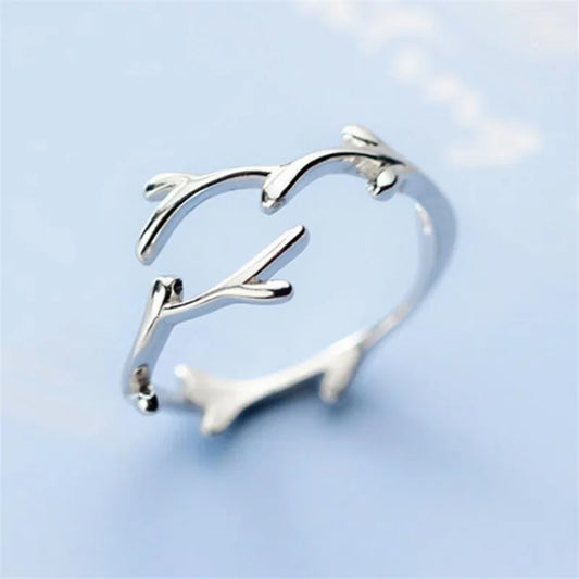 Bague Branche Argent Sterling