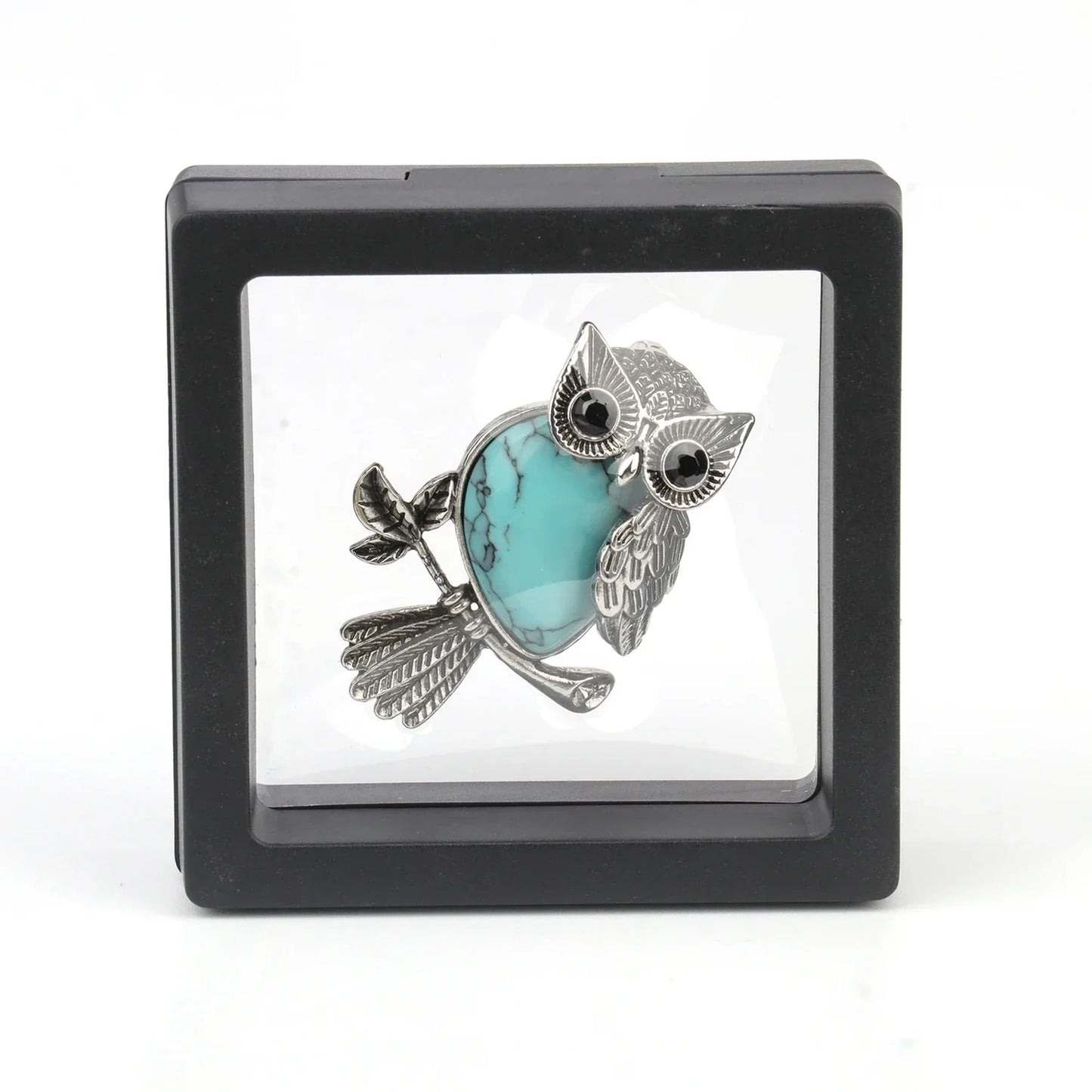Collier Pendentif Sagesse Hibou Cristal