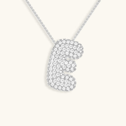 Collier initiale avec bulles Hailey