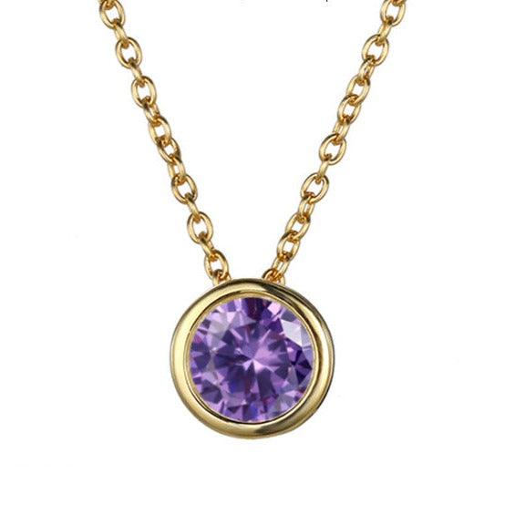 Collier pierre de naissance Lyra