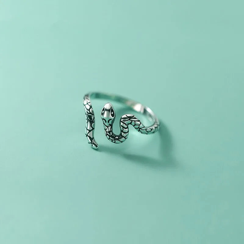 Bague Serpent Argent Sterling