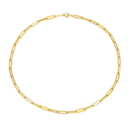 Collier Élégant Archen | Or Blanc
