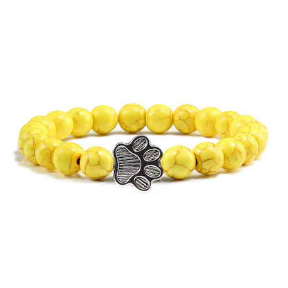 Bracelet Patte Perles – Design Pierre Naturelle