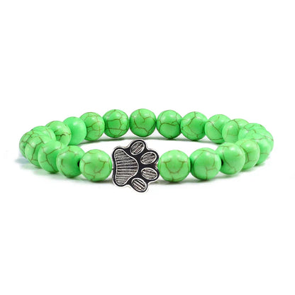 Bracelet Patte Perles – Design Pierre Naturelle