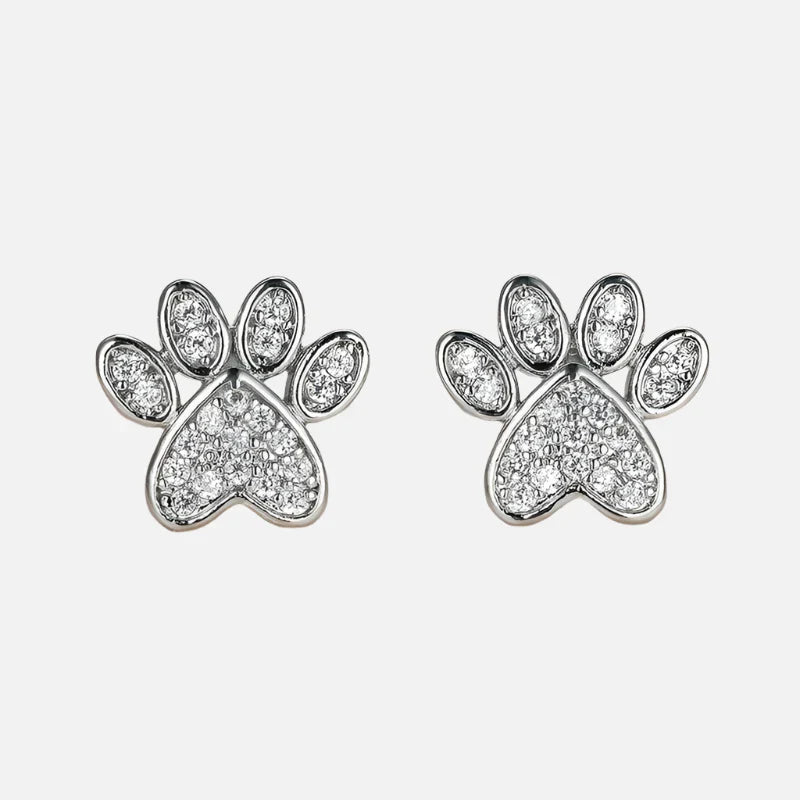 Fines Pattes Zircone Blanche – Design Cœur