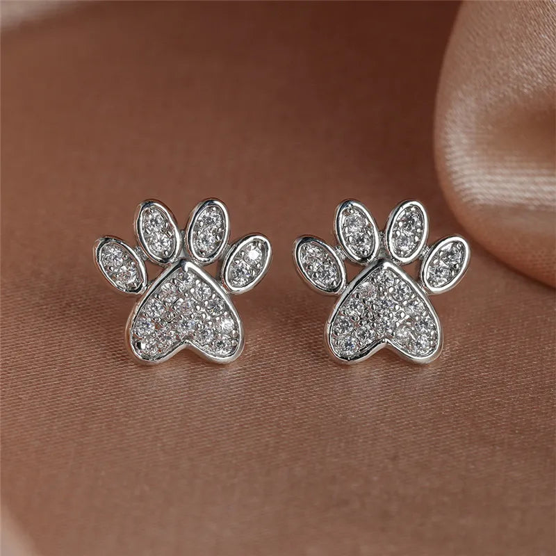 Fines Pattes Zircone Blanche – Design Cœur
