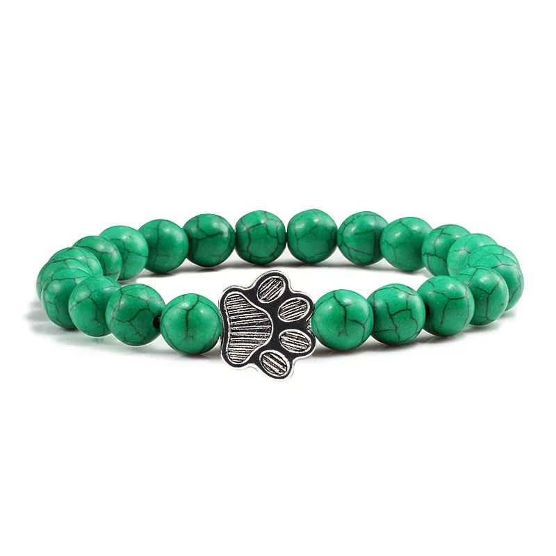 Bracelet Patte Perles – Design Pierre Naturelle