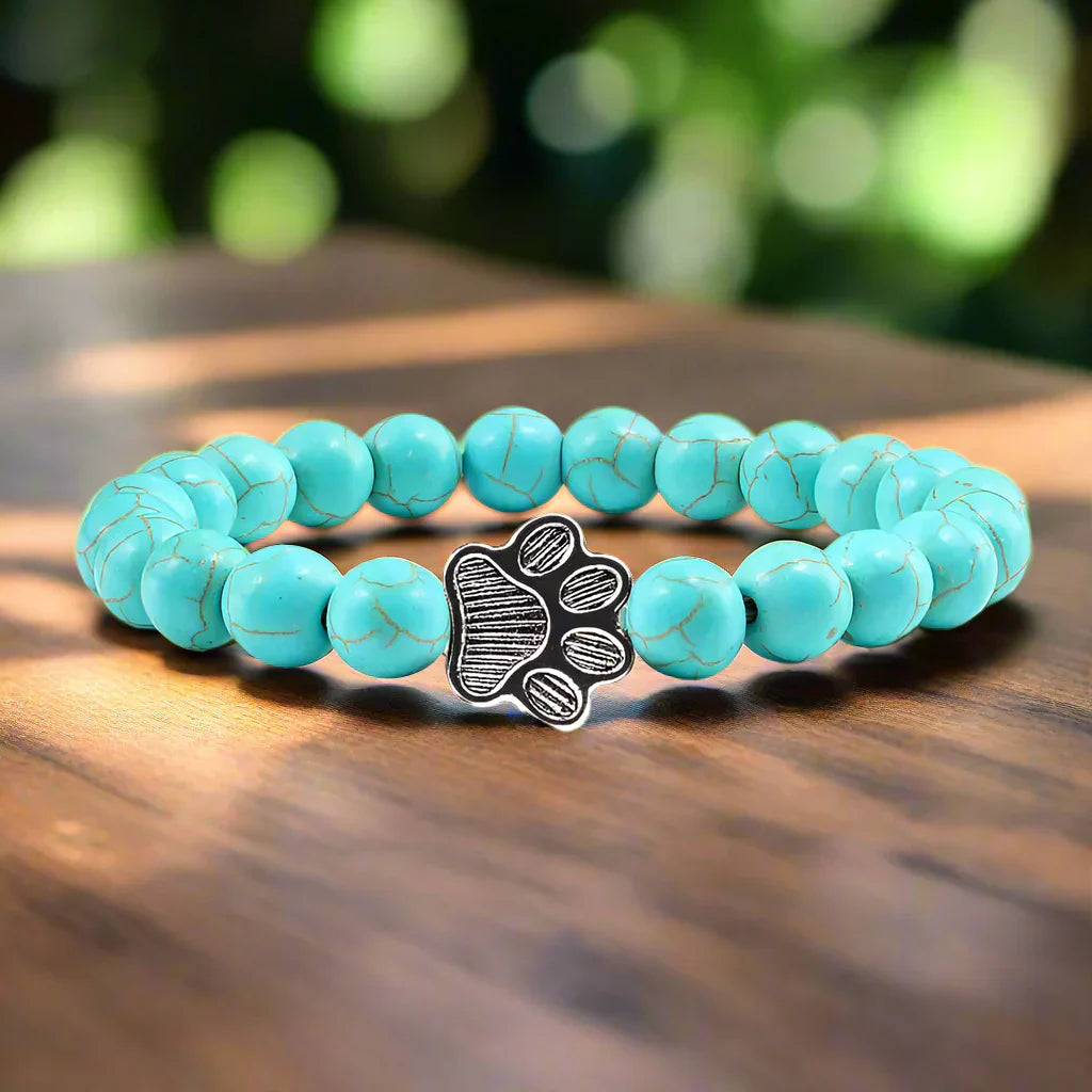 Bracelet Patte Perles – Design Pierre Naturelle