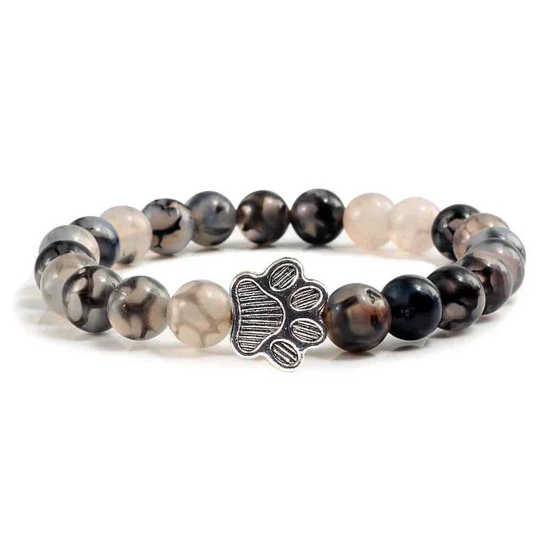 Bracelet Patte Perles – Design Pierre Naturelle
