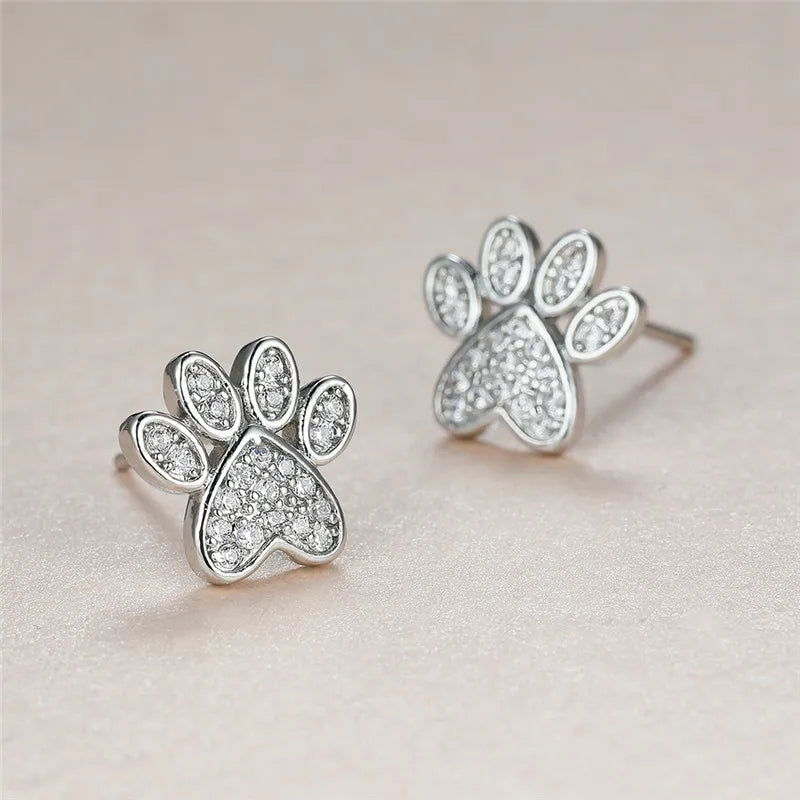 Fines Pattes Zircone Blanche – Design Cœur