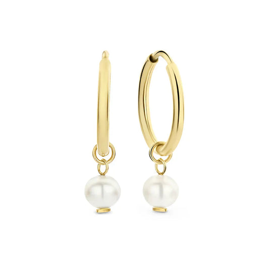 Boucles d'oreilles Delia Crest | Or