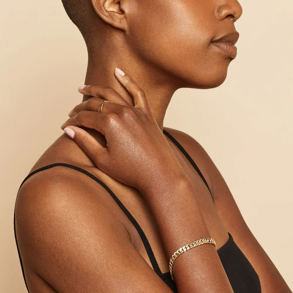 Bracelet Cubain Estate | Or