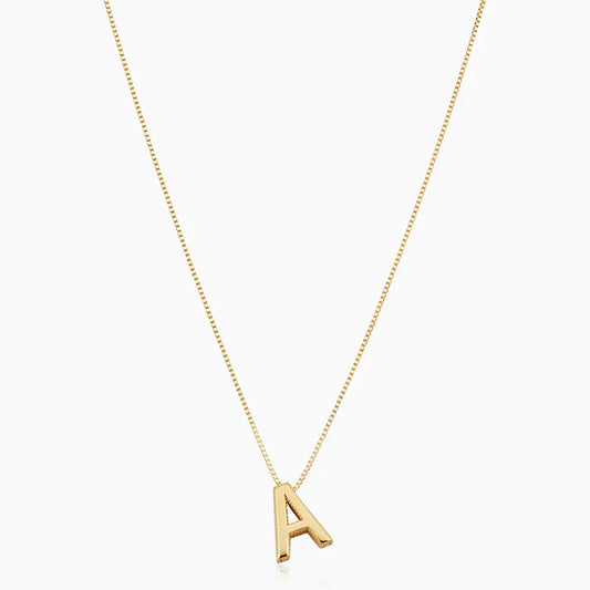 Collier Initial Lettre d'Amour | Or