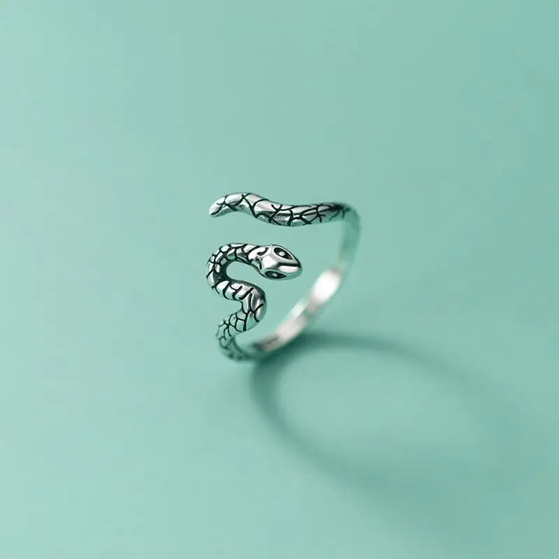 Bague Serpent Argent Sterling