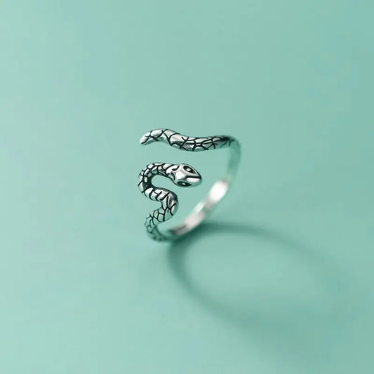 Bague Serpent Argent Sterling