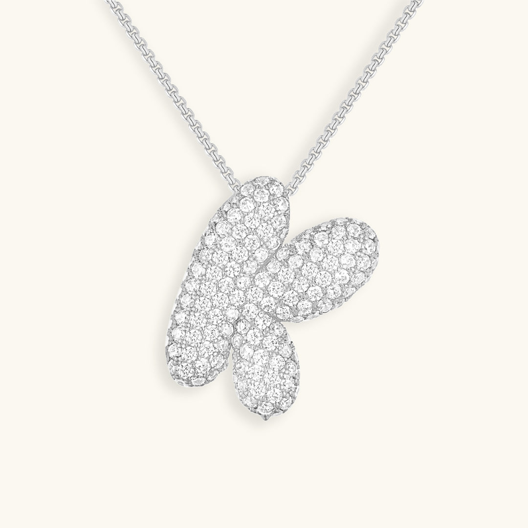 Collier initiale avec bulles Hailey