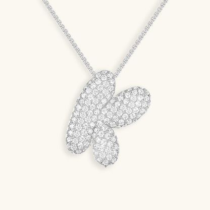 Collier initiale avec bulles Hailey