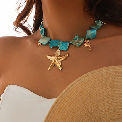 Collier Rêves Océan Bleu